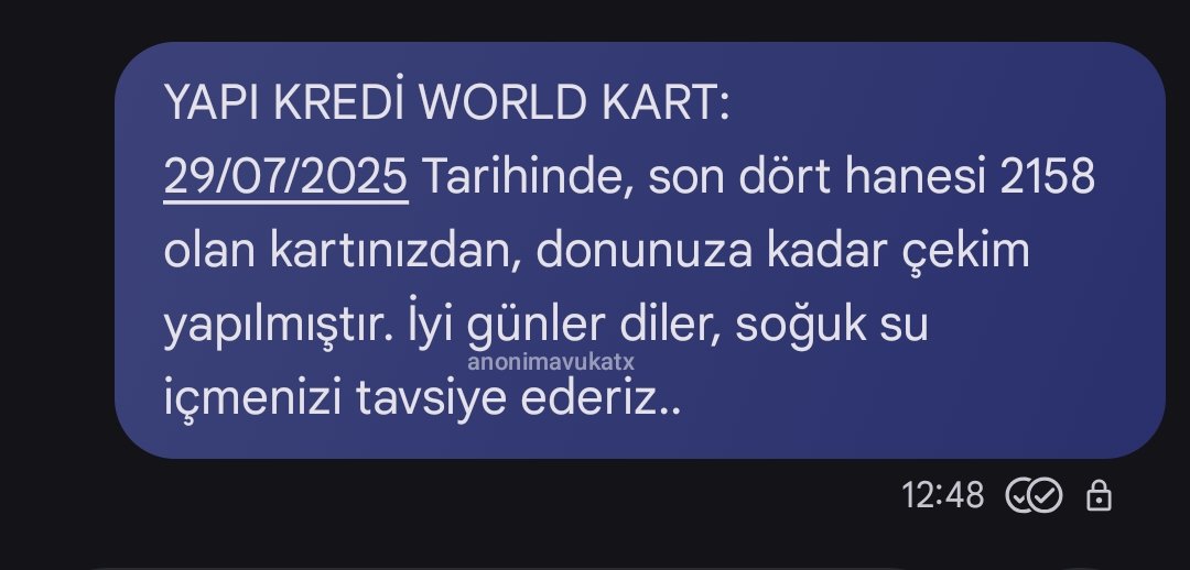 sevgilim kredi kartı şifremi öğrenmiştir