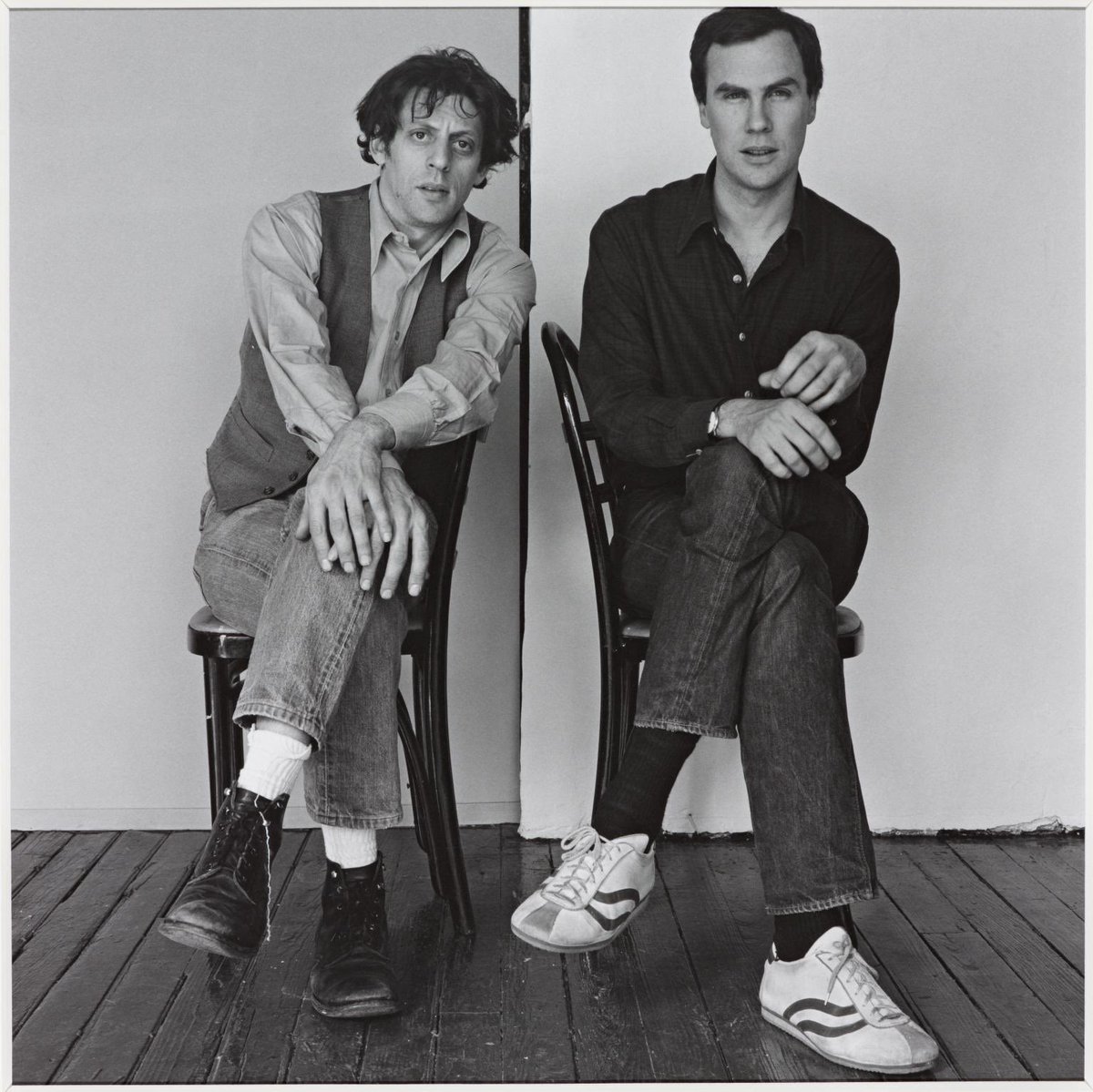 Bob and I met in 1973, backstage at his show The Life and Times of Joseph Stalin, in New York. We began working together, Bob drawing, and me composing. What started as a natural collaboration turned into our work Einstein On The Beach
