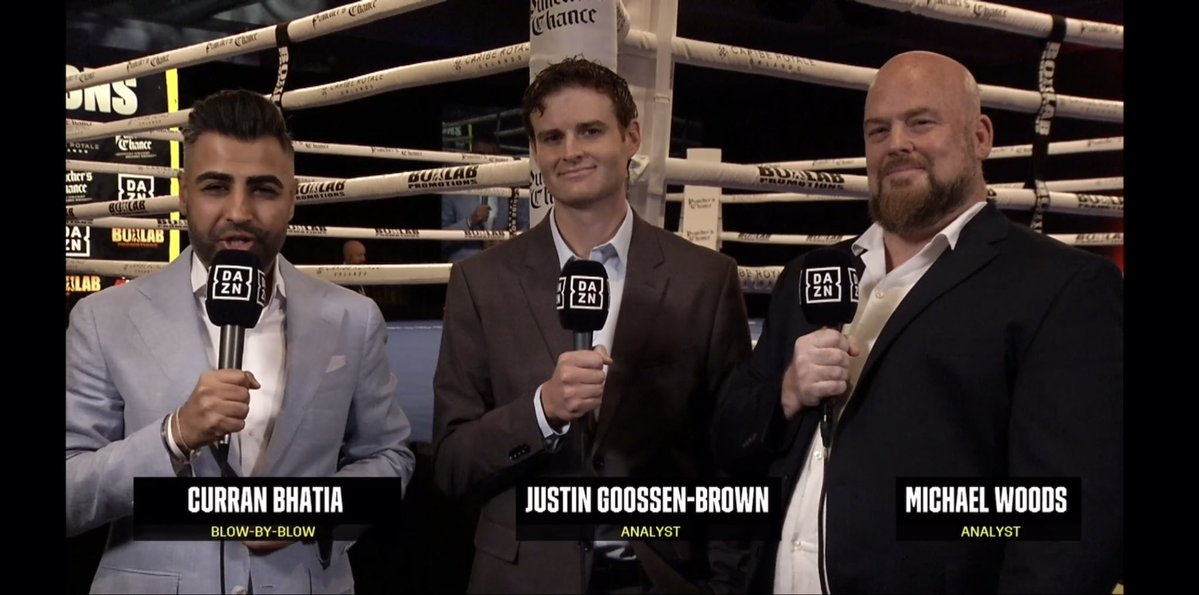 Justin Goossen-Brown (@justingoose2) on Twitter photo Had the chance to be on 🎤 for <a href="/BoxlabPromotion/">BoxLab Promotions</a> 7/18 <a href="/DAZNBoxing/">DAZN Boxing</a> show at <a href="/cariberoyale/">Caribe Royale Orlando</a> w/ <a href="/CurranBhatia/">Curran Bhatia</a> & <a href="/Woodsy1069/">Michael Woods</a>
Video/recap of 5 fights below! Had the chance to be on 🎤 for <a href="/BoxlabPromotion/">BoxLab Promotions</a> 7/18 <a href="/DAZNBoxing/">DAZN Boxing</a> show at <a href="/cariberoyale/">Caribe Royale Orlando</a> w/ <a href="/CurranBhatia/">Curran Bhatia</a> & <a href="/Woodsy1069/">Michael Woods</a>
Video/recap of 5 fights below!