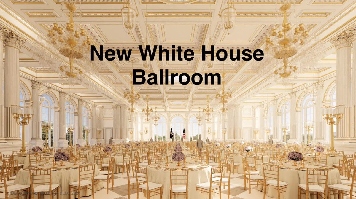 President Trump is building an ENTIRELY NEW 90,000 SF wing of the White House with $200 million (privately funded)

Jerome Powell is *renovating* the Federal Reserve Building with $3.1 BILLION

Over **15 TIMES** the cost of Trump’s project

What is ACTUALLY happening at the Fed?!