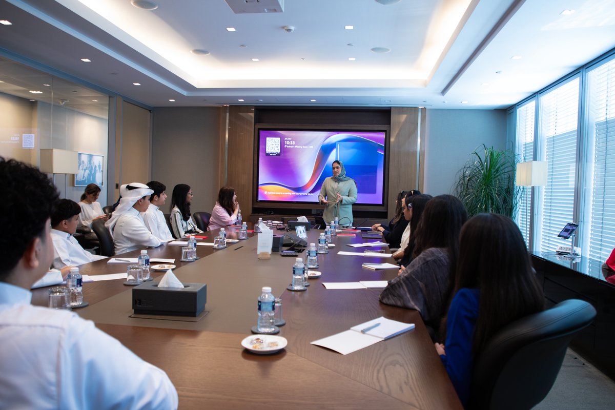 Bahrain EDB welcomed Lamea Juniors for an educational and informative session to learn more about the Kingdom's economic strategy in attracting foreign direct investments and how Bahrain EDB operates as an Investment Promotion Agency (IPA).