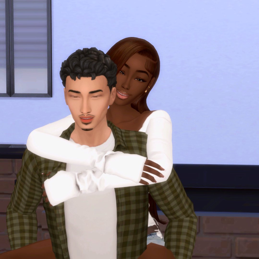 my girl Nikita wasn’t who i planned Riku with but they are so cute😭