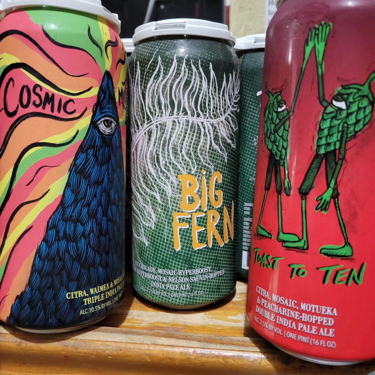 Fresh <a href="/HopButcher/">HopButcher</a> 4 packs are here! #craftbeer