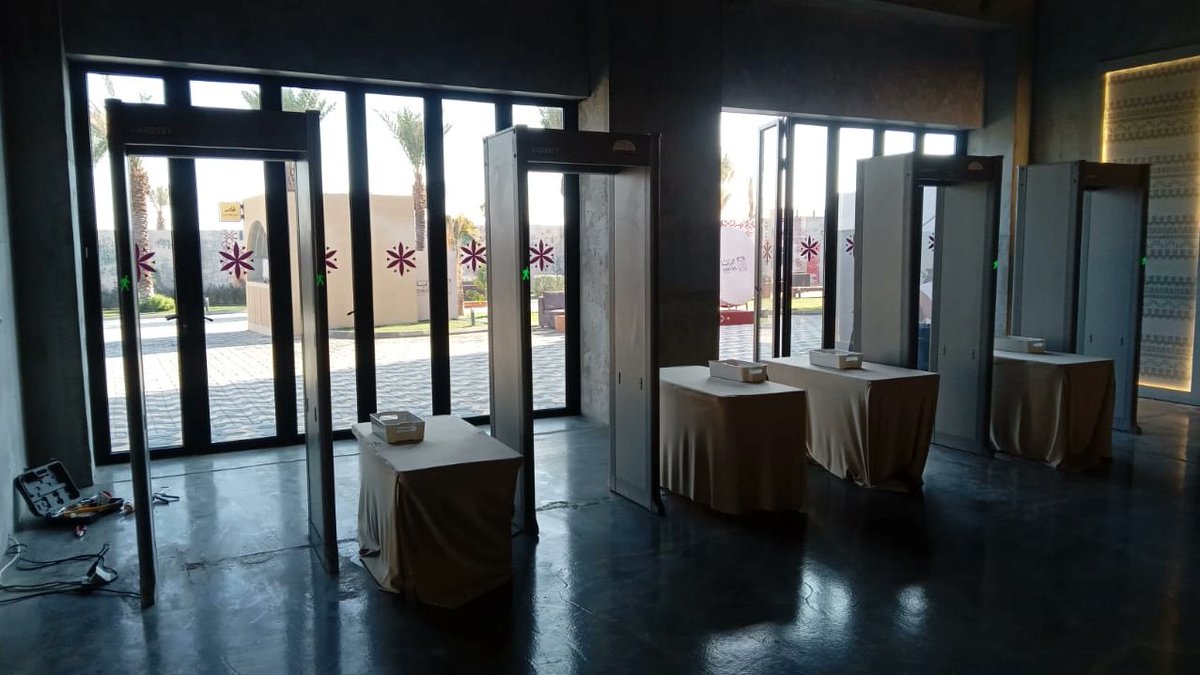 itknowledgecom's tweet image. شركة العلم التقني للأنظمة الأمنية
يسرنا الإعلان عن تركيب وتفعيل أحدث أنظمة البوابات الأمنية وأجهزة تفتيش الحقائب والأفراد في فعاليات نادي الصقور السعودي وقد نفّذت شركة العلم التقني  ضمن تجهيز معرض نادي الصقور للتواصل / 054 188 2204
#موسم_الرياض #موسم_جدة #تركي_ال_شيخ  #المدينة