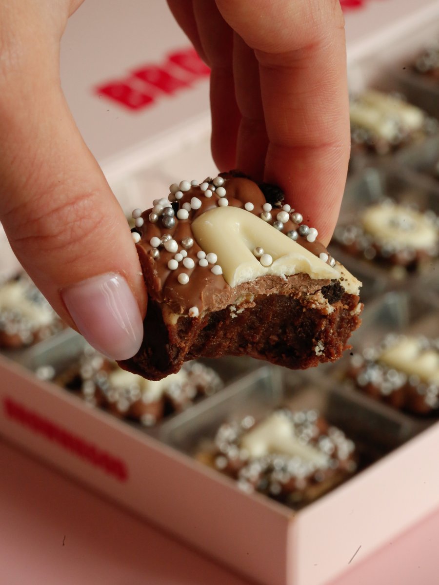 Deliciously fudgey in every single bite 🤤 Order your brownies now: browniegod.com/collections/all