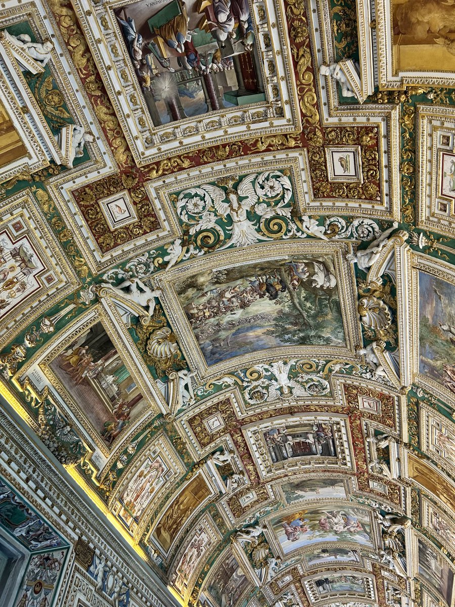Your ceiling in 2025 vs Roman ceilings in 1500