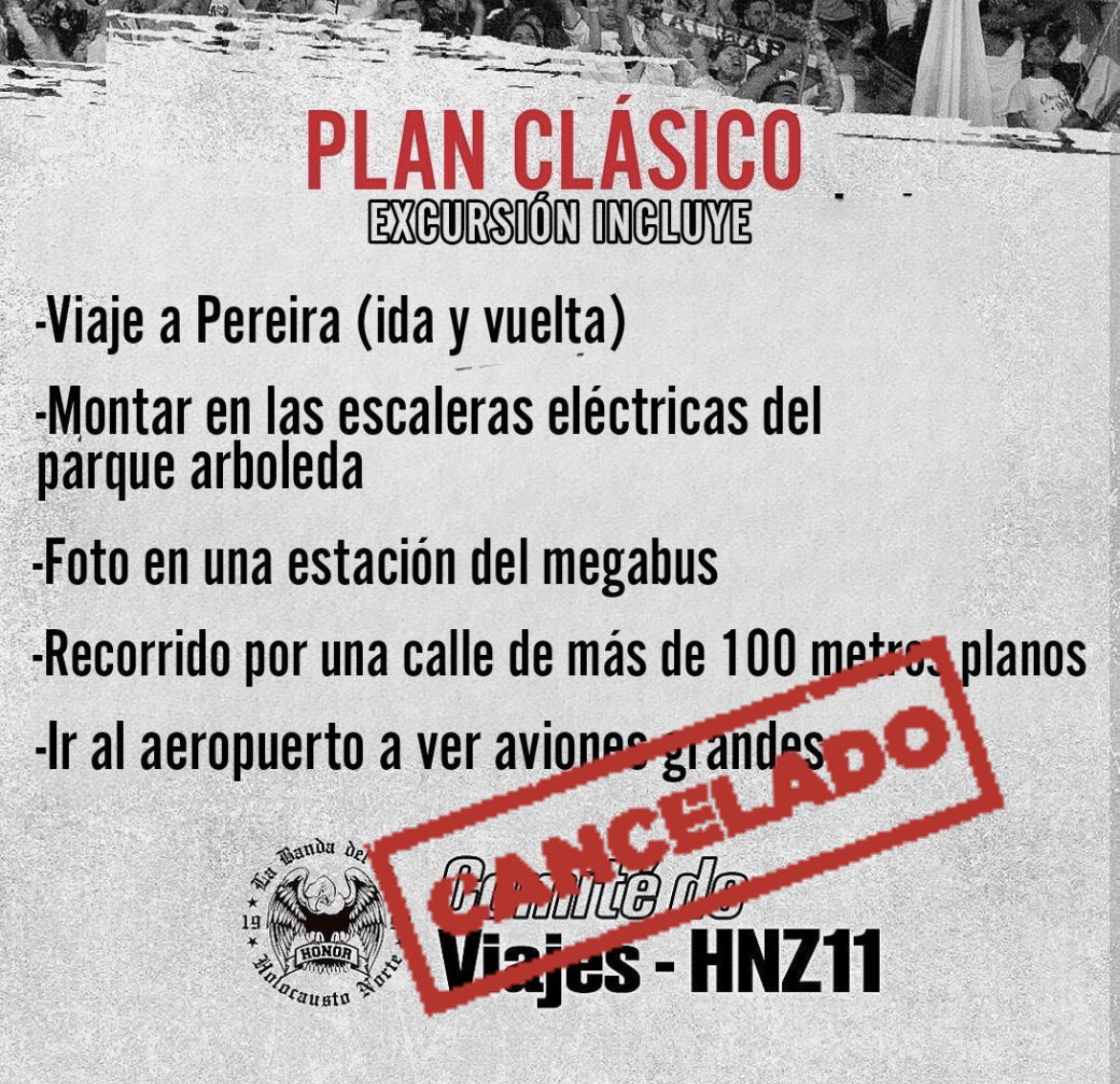 CANCELADO ❌