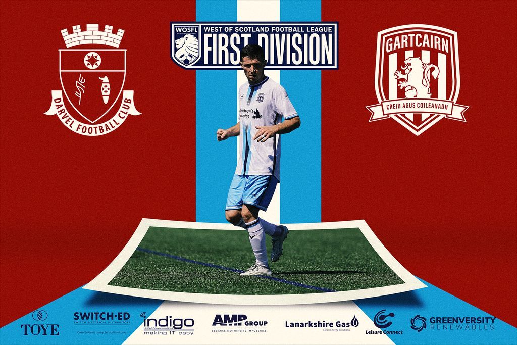Gartcairn FC (@gartcairnfc) on Twitter photo NEXT GAME!
IT'S GAME DAY 02 as we hit the road again to face familiar foes <a href="/darvelfc/">Darvel FC</a> in @officialwosfl #firstdivision.
๐ <a href="/OfficialWoSFL/">West of Scotland Football League ๐ด๓ ง๓ ข๓ ณ๓ ฃ๓ ด๓ ฟ</a> #firstdivision
๐ <a href="/darvelfc/">Darvel FC</a> POS13 P2 W0 D1 L1 PTS1
๐๏ธ Recreation Park, ๐ 32 miles, ๐ 51 mins
โฝ๏ธ 2pm
๐ท ยฃ10, ยฃ5 NEXT GAME!
IT'S GAME DAY 02 as we hit the road again to face familiar foes <a href="/darvelfc/">Darvel FC</a> in @officialwosfl #firstdivision.
๐ <a href="/OfficialWoSFL/">West of Scotland Football League ๐ด๓ ง๓ ข๓ ณ๓ ฃ๓ ด๓ ฟ</a> #firstdivision
๐ <a href="/darvelfc/">Darvel FC</a> POS13 P2 W0 D1 L1 PTS1
๐๏ธ Recreation Park, ๐ 32 miles, ๐ 51 mins
โฝ๏ธ 2pm
๐ท ยฃ10, ยฃ5