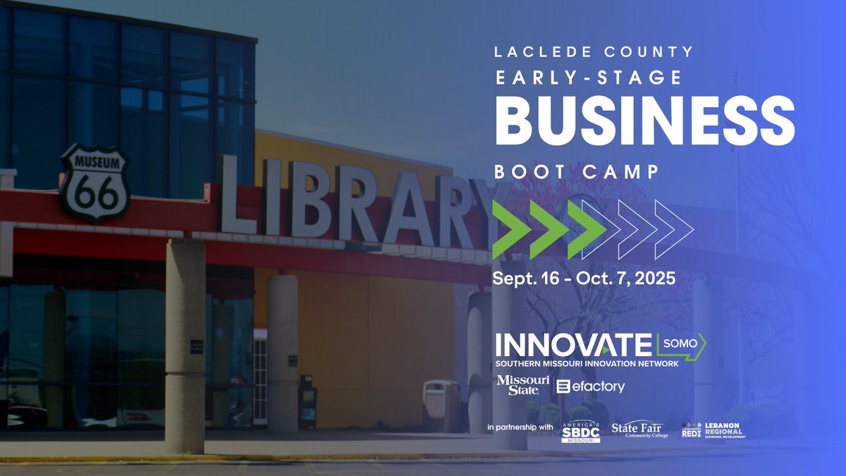 efactory (@efactorysgf) on Twitter photo Tune in tomorrow at 9 a.m. for Good Morning Lebanon on FB Live! š Our amazing friends at the Lebanon Area Chamber of Commerce will be on to chat about our Early-Stage Business Boot Camp! Don't miss this incredible opportunity for aspiring entrepreneurs! <a href="/sbdc_msu/">Missouri SBDC at Missouri State University</a> Tune in tomorrow at 9 a.m. for Good Morning Lebanon on FB Live! š Our amazing friends at the Lebanon Area Chamber of Commerce will be on to chat about our Early-Stage Business Boot Camp! Don't miss this incredible opportunity for aspiring entrepreneurs! <a href="/sbdc_msu/">Missouri SBDC at Missouri State University</a>