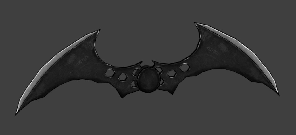 This means I can finally post Batman models I made for Zep!
There's 4 models in total of 3 armor sets and 1 batarang

Im pretty proud of all of them :D
Hope you enjoy playing the mod

#madnesscombat #b3d