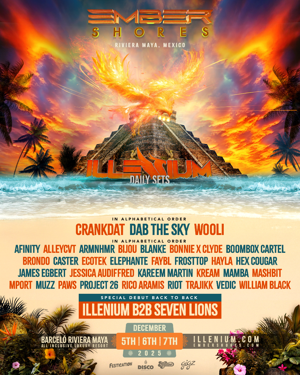 The wait is over! It’s time to dive into your Ember Shores 2025 lineup! 🔥 🌴

See you on the shores?! 🌊