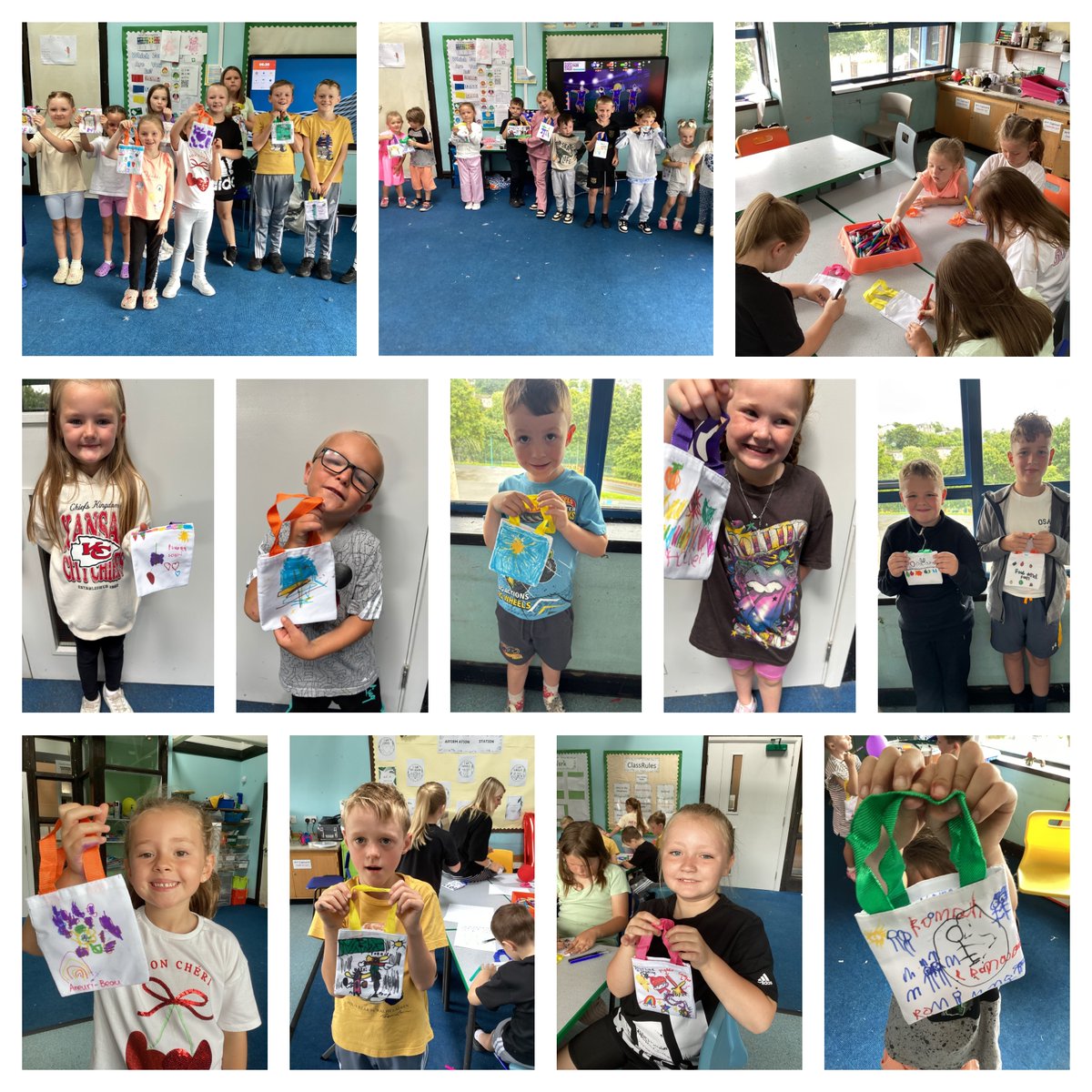 IA 2.1 - Well-being, care, support and guidance Food and Fun Day 9  Tote-ally Creative! Our Food and Fun crew unleashed their inner designers to craft their very own canvas tote bags — and the results were bursting with colour, personality, and imagination!