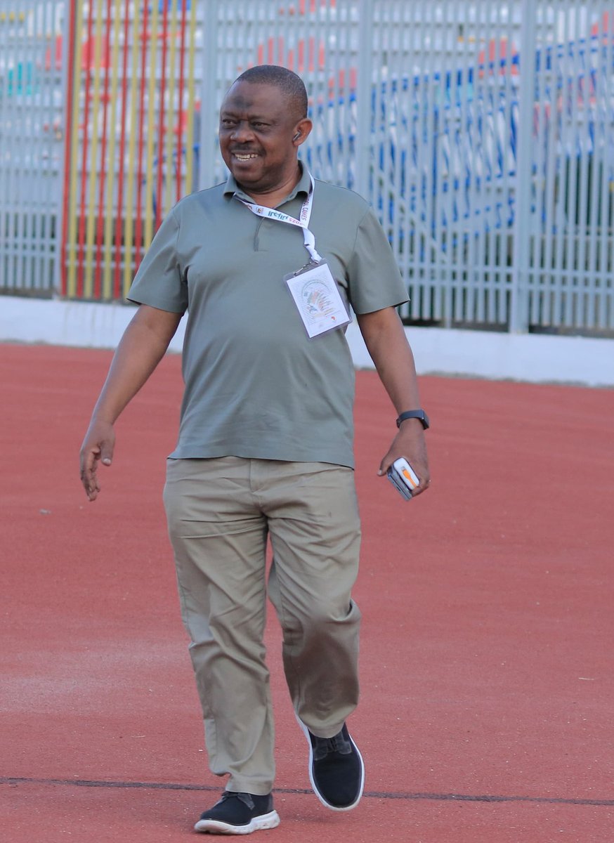 President Justus Mugisha is present at Hamlawi Stadium, Constantine, to support the boys.
#ANOCASchoolGames2025