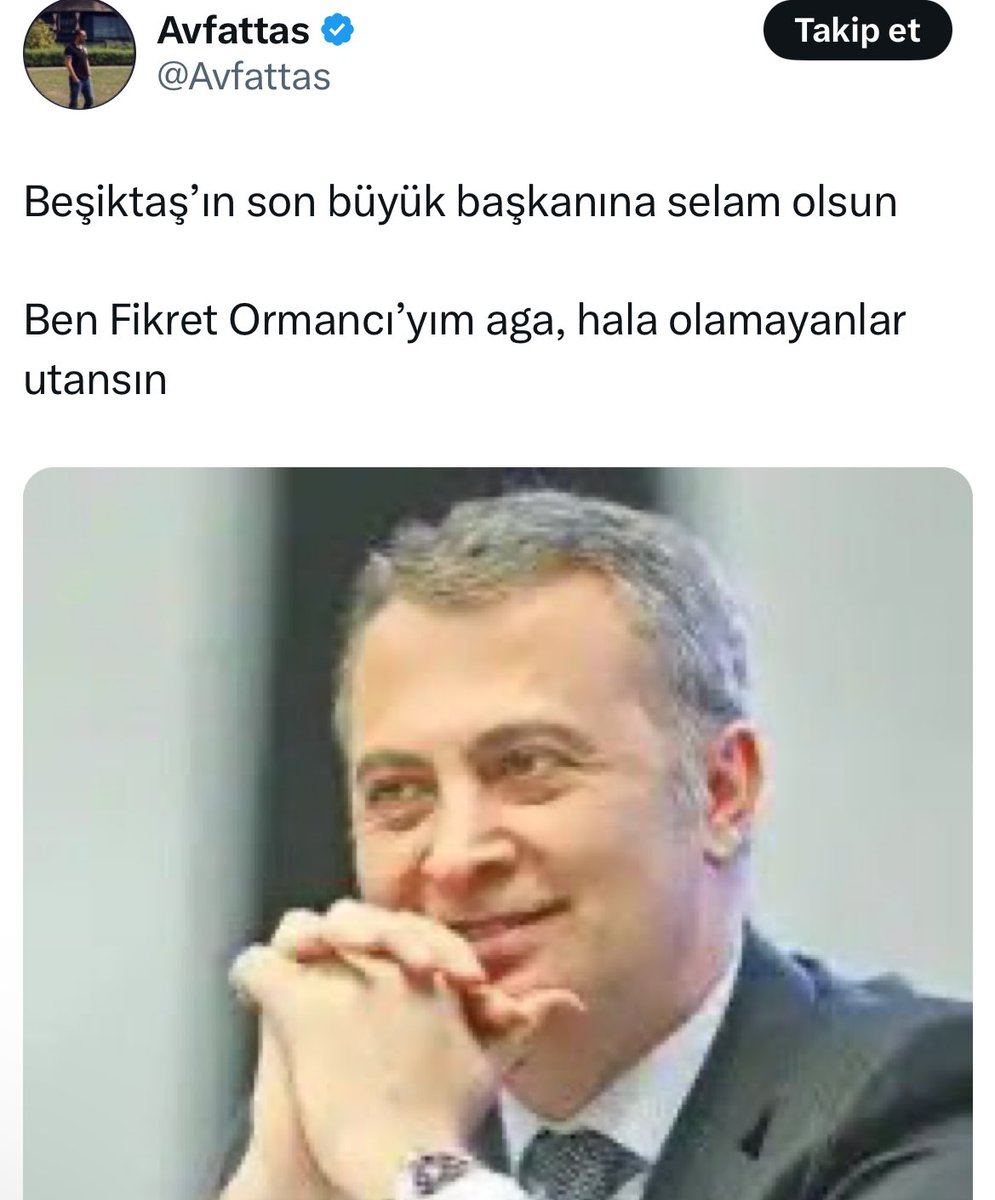 Beşiktaş 1-0 önde maç oynanırken atılan twetler.. 

Evet evet senin sosyal medyayla işin yok, ne kadar pusu kuran varsa abv. 

Bugün daha yüksek sesle haykırıyoruz, Beşiktaş kulübünün başkanı Serdal Adalıdır.