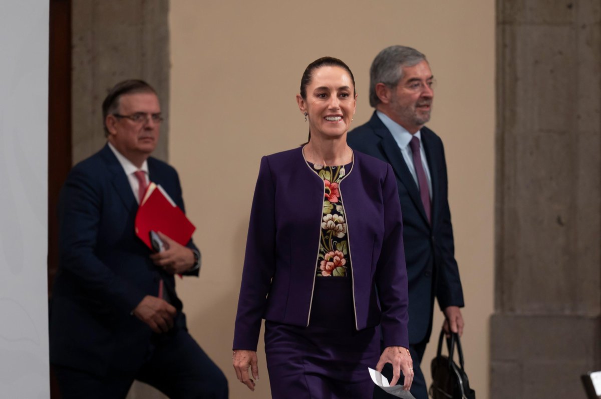 México no se dobló: dialogó, propuso y defendió con inteligencia la soberanía nacional.
#MéxicoConClaudia