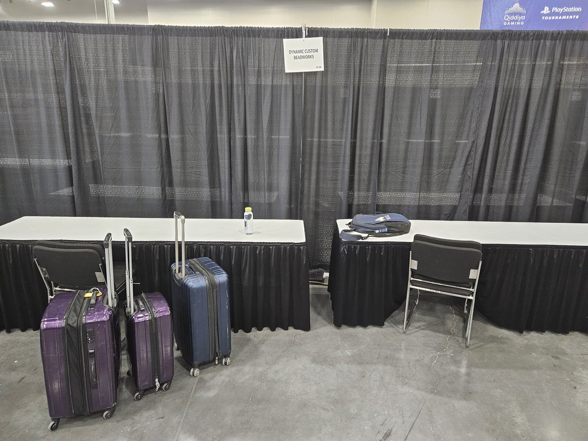 Made it to #Evo2025  ill be in artist alley booth/space a136 all weekend.