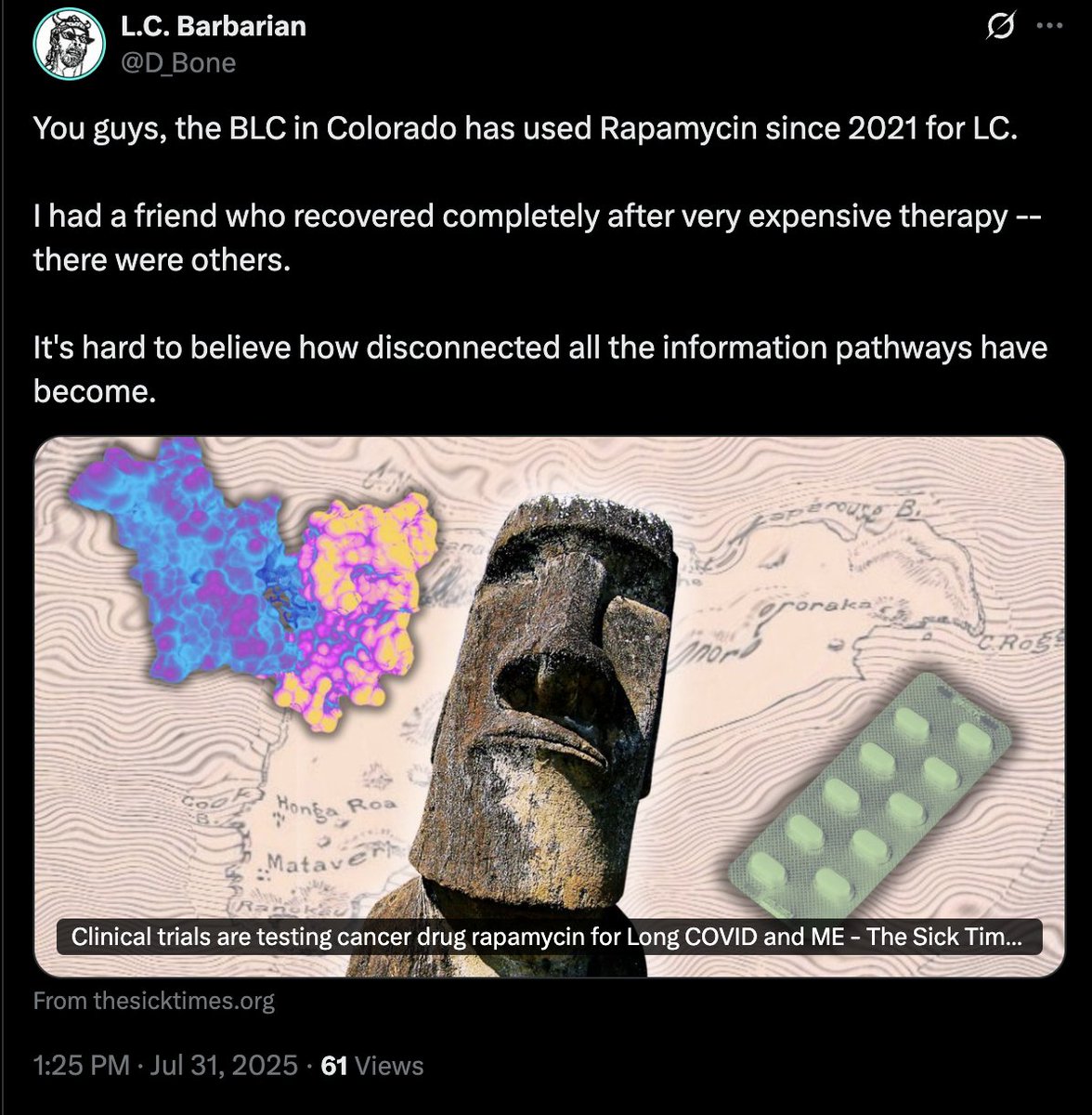 Bury the patients, bury the conversation, bury the history, bury the facts, disappear our dead.

Steal $1.15B + dozens of millions more, delay relevant research, and destroy the rest by contaminating it w/bogus bullshit.

This is what MECFS agendas have done to Long Covid.