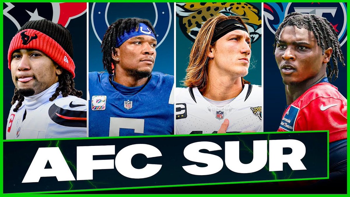 FlashNFL (@flash_nfl) on Twitter photo ¡NUEVO VÍDEO EN EL CANAL!
En esta nueva entrega de previas de la NFL nos traen <a href="/Ramon_AlvarezMM/">Ramón Álvarez de Mon</a> y <a href="/AitorManzano_/">Aitor Manzano</a> la previa de la AFC Sur.
¿Hay algún equipo capaz de plantar cara a los Texans?
¡Esperamos que os guste!
youtu.be/V1YVIk78kX8?si… ¡NUEVO VÍDEO EN EL CANAL!
En esta nueva entrega de previas de la NFL nos traen <a href="/Ramon_AlvarezMM/">Ramón Álvarez de Mon</a> y <a href="/AitorManzano_/">Aitor Manzano</a> la previa de la AFC Sur.
¿Hay algún equipo capaz de plantar cara a los Texans?
¡Esperamos que os guste!
youtu.be/V1YVIk78kX8?si…