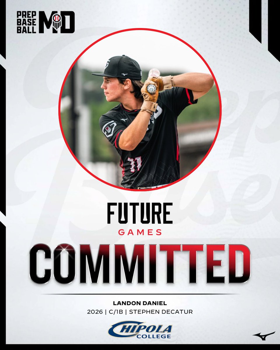 Prep Baseball Maryland (@prepbaseballmd) on Twitter photo 🚨#PBFG24 Commitment Alert 🚨
The 11th member of Team Maryland is off the board.
‘26 C/1B Landon Daniel has announced his commitment to Chipola.
See the <a href="/Chipola_BSB/">Chipola Baseball</a> commit's full profile ⬇️
loom.ly/sHkXUmY
<a href="/prepbaseball/">Prep Baseball</a> || <a href="/LandonDaniel21/">Landon Daniel</a> 🚨#PBFG24 Commitment Alert 🚨
The 11th member of Team Maryland is off the board.
‘26 C/1B Landon Daniel has announced his commitment to Chipola.
See the <a href="/Chipola_BSB/">Chipola Baseball</a> commit's full profile ⬇️
loom.ly/sHkXUmY
<a href="/prepbaseball/">Prep Baseball</a> || <a href="/LandonDaniel21/">Landon Daniel</a>