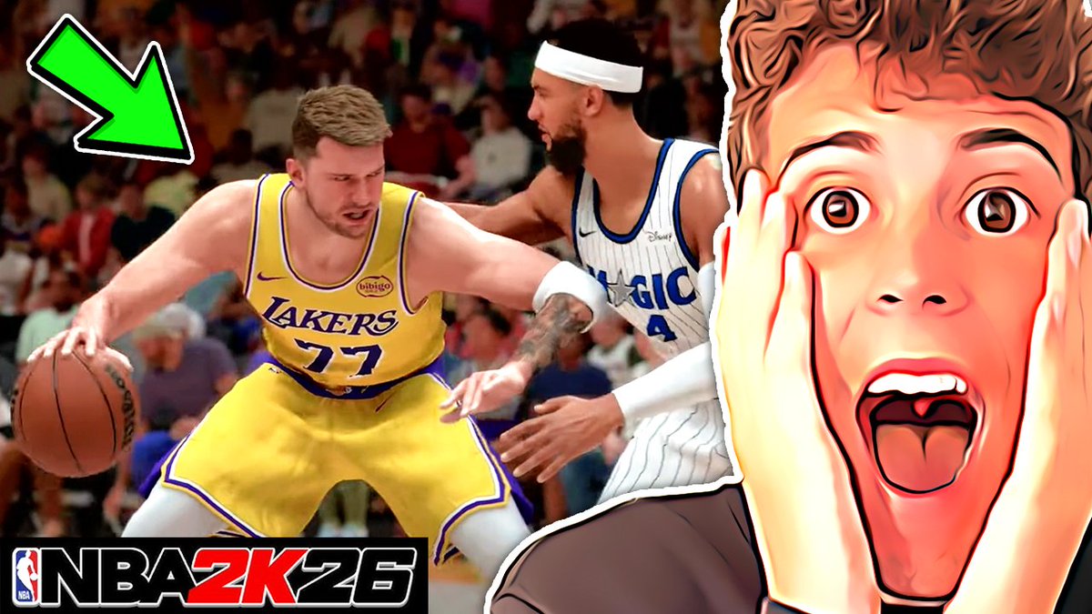 LET’S TALK ABOUT THE FIRST GAMEPLAY TRAILER FOR NBA 2K26…

⬇️⬇️⬇️⬇️
youtu.be/n9J4D-f49rU