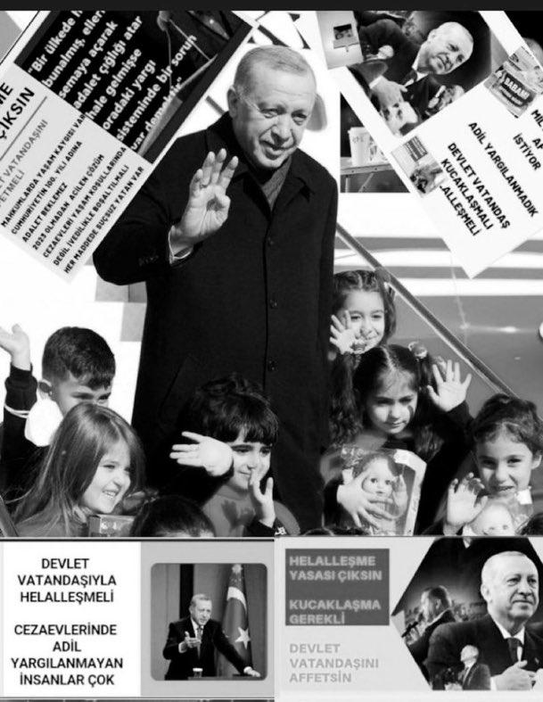 <a href="/RTErdogan/">Recep Tayyip Erdoğan</a> Adalet sadece cezalandırmak değil, bazen affetmektir.
Kırık aileler tamamlansın, umutlar yeşersin.
GenelAf YeniBaşlangıç

<a href="/RTErdogan/">Recep Tayyip Erdoğan</a> <a href="/eczozgurozel/">Özgür Özel</a> 
<a href="/dbdevletbahceli/">Devlet Bahçeli</a> <a href="/yilmaztunc/">Yılmaz TUNÇ</a> 
<a href="/mithatsancarr/">Mithat Sancar</a> <a href="/DEMParti_TBMM/">DEM Parti TBMM</a> <a href="/TulayHatim/">Tülay Hatimoğulları</a> <a href="/PervinBuldan/">Pervin BULDAN</a>