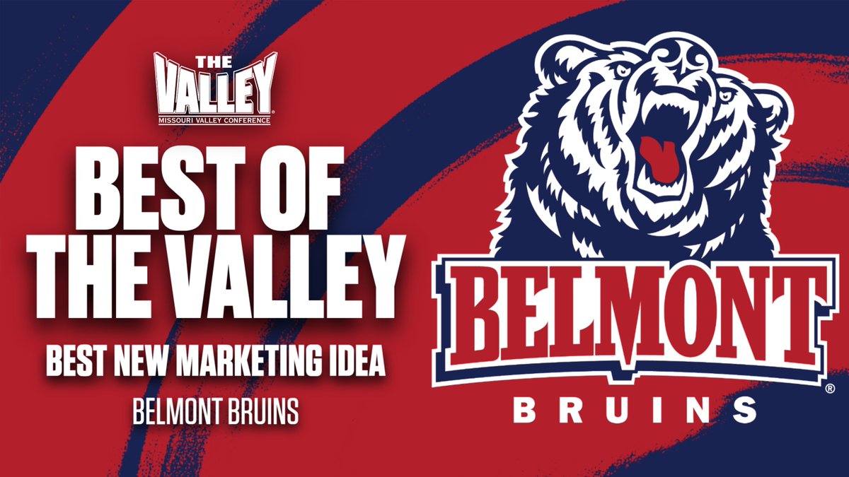 Missouri Valley Conference (@mvcsports) on Twitter photo Bringing the court to you🎉
Congrats to <a href="/GoBelmontBruins/">Belmont Athletics</a> for taking home Best New Marketing Idea with their Interactive Fan Activation.
👉youtu.be/P-brO5fT69w?si…
📽️Belmont Athletics x #TheValleyRunsDeep Bringing the court to you🎉
Congrats to <a href="/GoBelmontBruins/">Belmont Athletics</a> for taking home Best New Marketing Idea with their Interactive Fan Activation.
👉youtu.be/P-brO5fT69w?si…
📽️Belmont Athletics x #TheValleyRunsDeep
