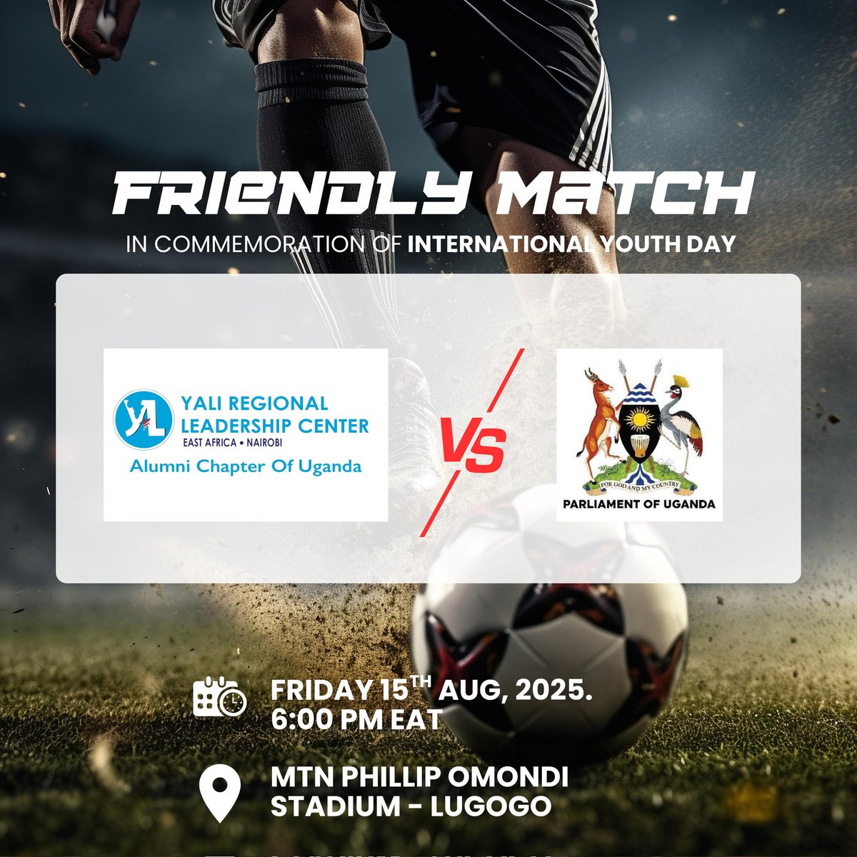 Day 4 of intense training.
 <a href="/YALIRLCAlumniUg/">YALIRLCEA Alumni- UG</a> Vs <a href="/Parliament_Ug/">Parliament of Uganda</a> .
Hon <a href="/MosesMagogo/">Moses Hassim Magogo</a> I might shift my playing number as advised by my coche to tackle you myself.🤣🤣🤣
Mpozi gwe number 9?

#YALIUGvsParliament 
#InternationalYouthDay