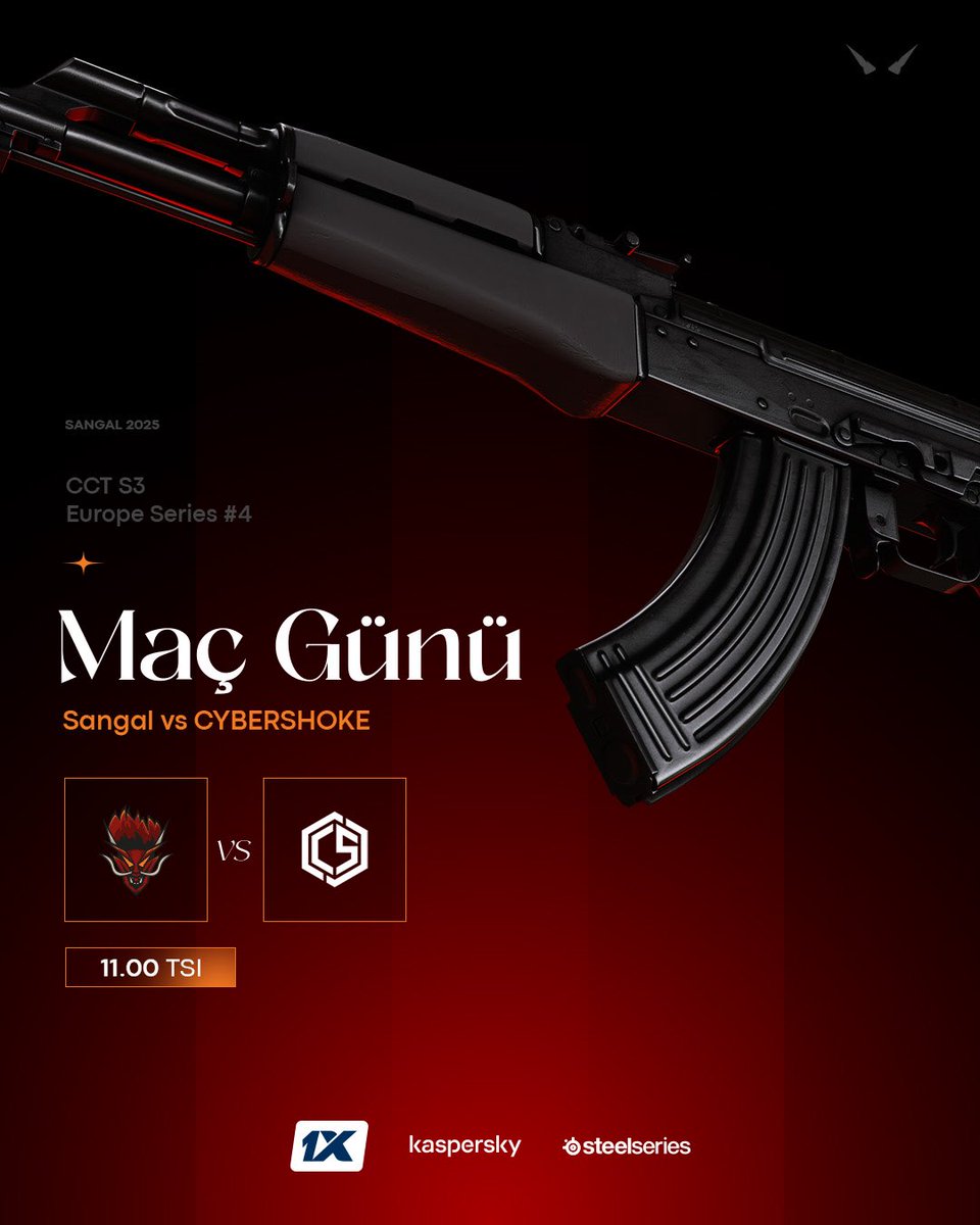 Sangal (@sangalgg) on Twitter photo Rusya merkezli takımımız ham yapsın mı seni
🆚 <a href="/team_cybershoke/">CYBERSHOKE Esports</a>
🕚 11.00 TSI
📺 /sangalgg Rusya merkezli takımımız ham yapsın mı seni
🆚 <a href="/team_cybershoke/">CYBERSHOKE Esports</a>
🕚 11.00 TSI
📺 /sangalgg