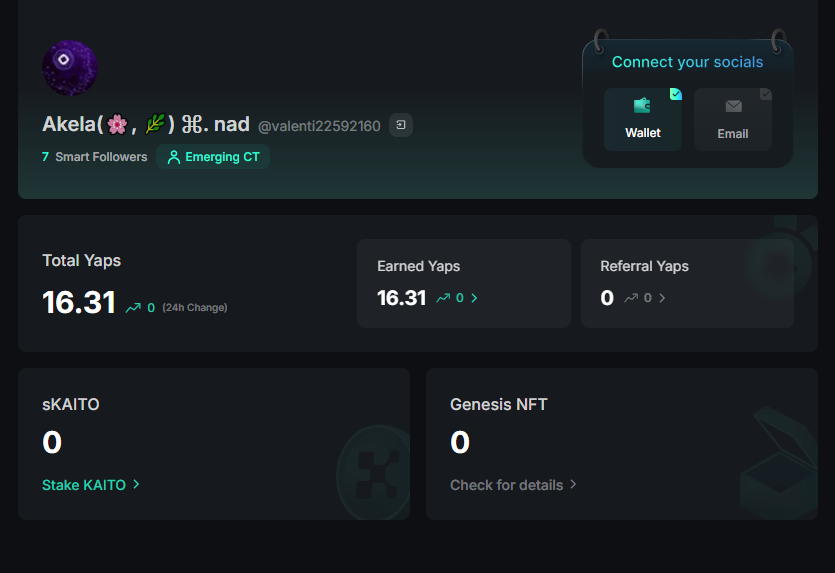 Akela(🌸, 🌿) ⌘. nad (@valenti22592160) on Twitter photo Finally, I received my first Yaps🤑🤑🤑🤑
Let's connect🤝
More smart followers = more Yaps = higher ranks. 🔥
Let's grow together )
Follow me and interact with the post in the comments
Keep #Gkaito <a href="/KaitoAI/">Kaito AI 🌊</a> Finally, I received my first Yaps🤑🤑🤑🤑
Let's connect🤝
More smart followers = more Yaps = higher ranks. 🔥
Let's grow together )
Follow me and interact with the post in the comments
Keep #Gkaito <a href="/KaitoAI/">Kaito AI 🌊</a>