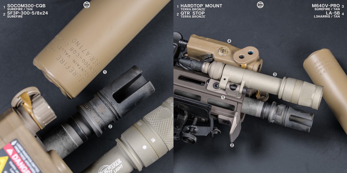 14.5” 300BLK RIS 3

• QTR Stop | Terra Bronze
• RSB/M | Terra Bronze
• G10 Solo’s | Dragon | TerraCore | 1.5-Slot
• G10 RailScales | Dragon | TerraCore | 3 &amp; 4-Slot
• Bolo Bipod Slinglet | Terra Bronze
• Hardtop Mount | Terra Bronze
• CSMR Button | Terra Bronze | Apex