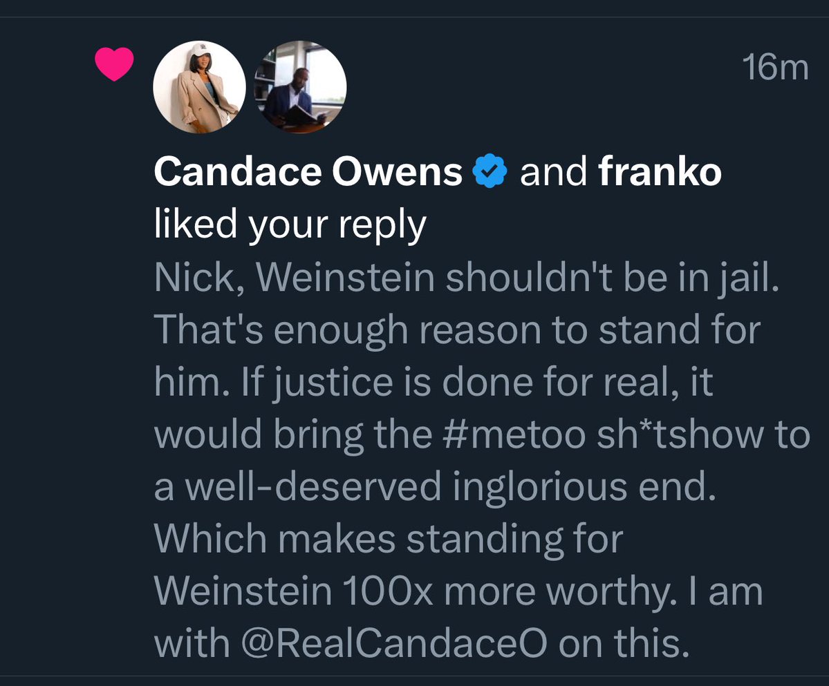 Barabeke (@barabeke) on Twitter photo Wow, I’ve got a like from <a href="/RealCandaceO/">Candace Owens</a>. Follow me, Candace. I bring new hope, compatible with your religious beliefs. Wow, I’ve got a like from <a href="/RealCandaceO/">Candace Owens</a>. Follow me, Candace. I bring new hope, compatible with your religious beliefs.