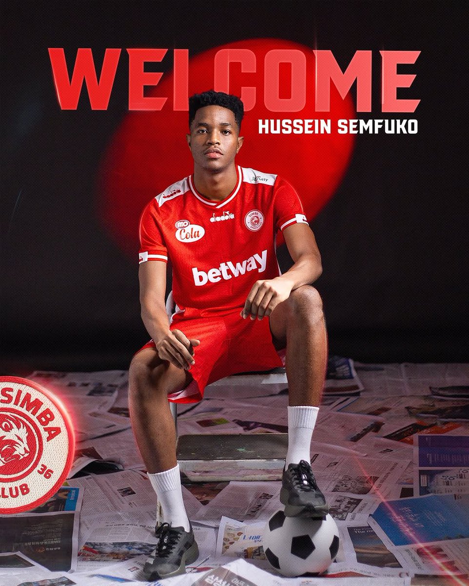 simbaSCPictures's tweet image. Karibu Simba SC, Hussein Daudi Semfuko.