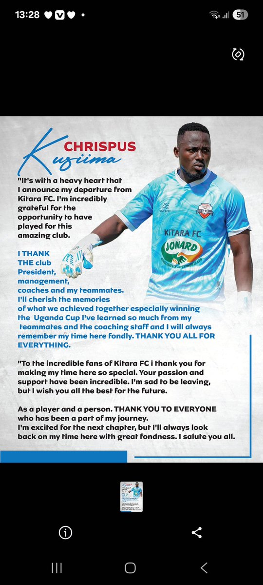 It's hurting but that's life 
<a href="/KitarafcHoima/">Kitara Football Club (The Royals)</a> 🫡🫡