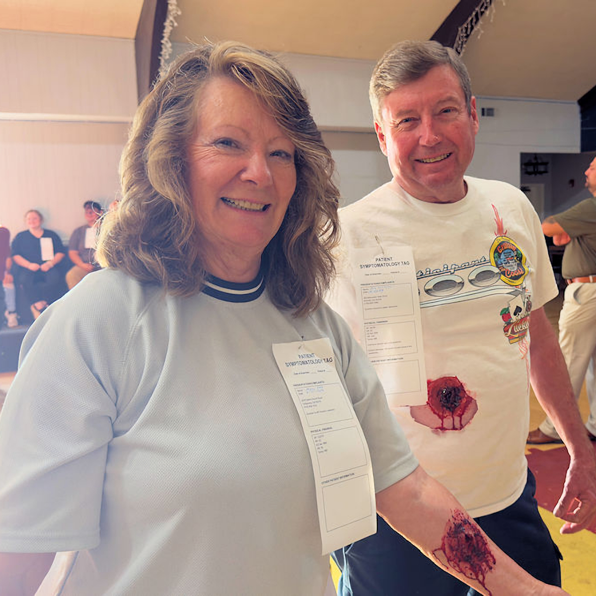 This morning, we conducted a routine mass casualty drill at Tanner Medical Center/Villa Rica in coordination with local public safety members to help our patient care teams train for external disasters.

Check some photos from the drill below: