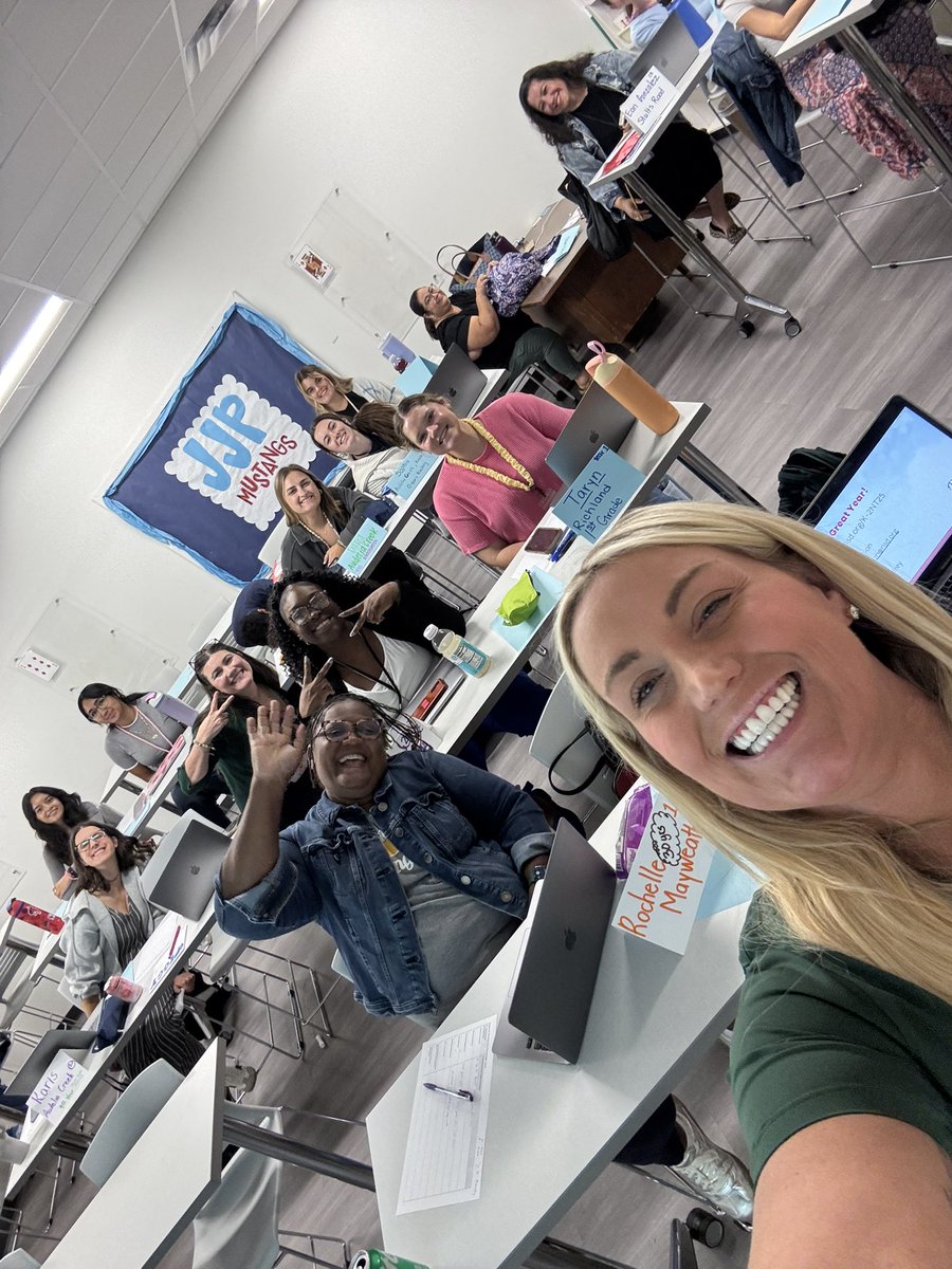 Some of my amazing new 3-5 Bluebonnet math teachers! They are going to be so incredible this year! #RISDdreambig <a href="/RISDmath/">RISD Math</a> <a href="/kristinleeper9/">Kristin Leeper, Ed. D</a> <a href="/susanrisd/">Dr. Susan Hernandez</a>