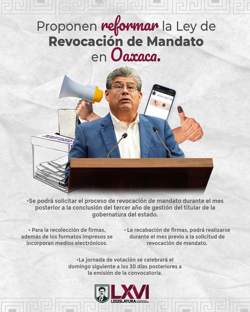 Poder Legislativo Oaxaca (@congresooaxaca_) on Twitter photo El diputado <a href="/Javier_CasiqueZ/">JAVIER CASIQUE</a> presentó una iniciativa, para establecer plazos más cortos, garantizando un procedimiento claro, eficaz y accesible, que fortalece los mecanismos de democracia participativa.
Conoce más en 👉: goo.su/EMU9oM1 El diputado <a href="/Javier_CasiqueZ/">JAVIER CASIQUE</a> presentó una iniciativa, para establecer plazos más cortos, garantizando un procedimiento claro, eficaz y accesible, que fortalece los mecanismos de democracia participativa.
Conoce más en 👉: goo.su/EMU9oM1