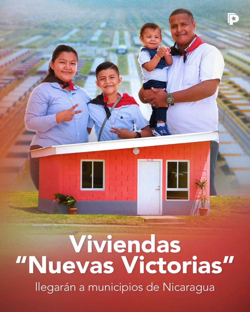 🏠🇳🇮 El programa de viviendas Nuevas Victorias avanza como un proyecto emblemático para el bienestar de las familias nicaragüenses. Según detalló el General en Retiro Óscar Mojica, ministro del MTI, este esfuerzo contempla la construcción de 12,034 viviendas en 84 municipios…