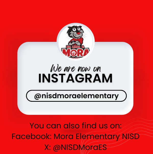 Dr. Linda G. Mora Elementary (@nisdmoraes) on Twitter photo 