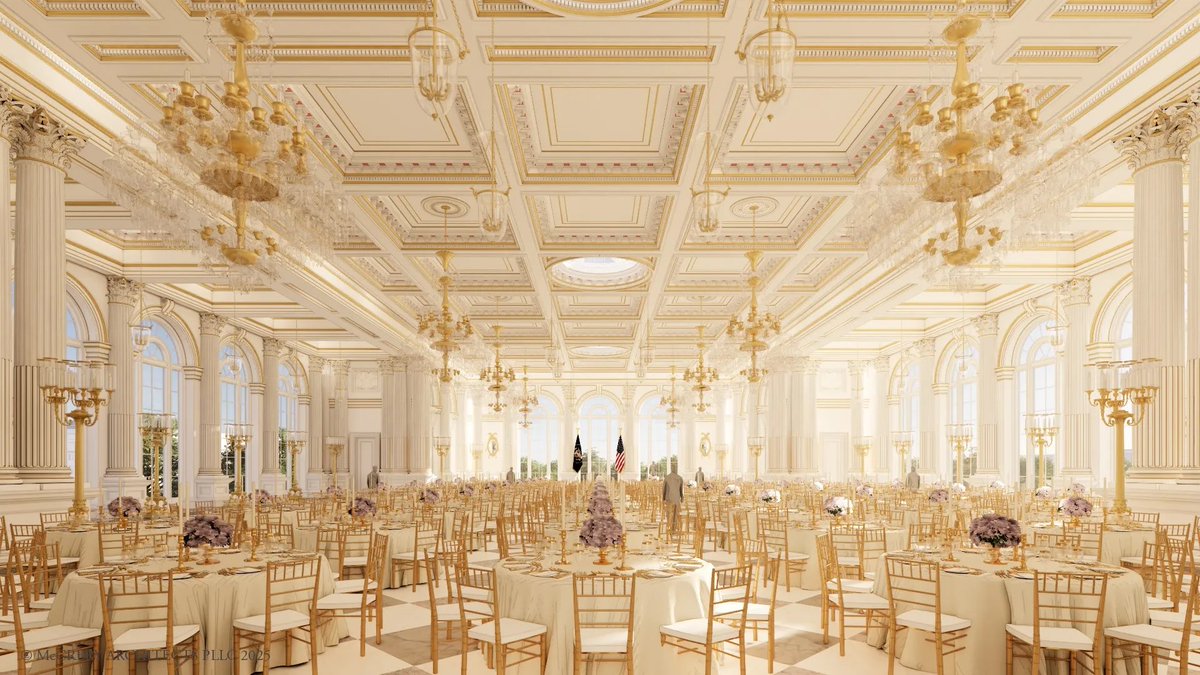 The Trump administration has announced they will be building a $200 million ballroom at the White House.

This comes weeks after passing a law that will kick 17 million Americans off their health care.