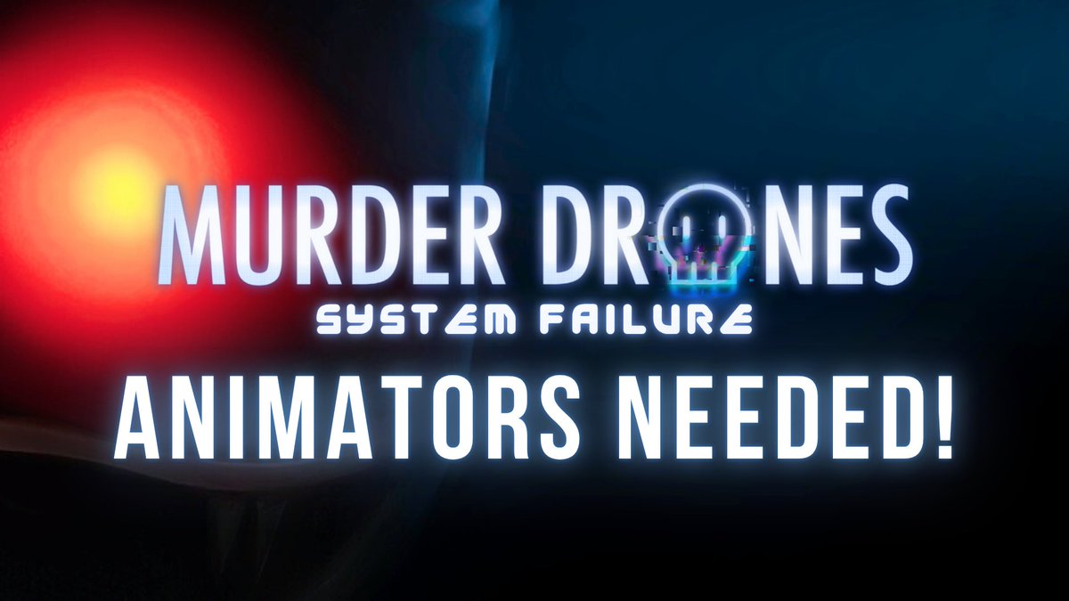 theofficialphia's tweet image. SYSTEM FAILURE is officially looking for animators!

We're seeking skilled 2D, 3D, and VFX animators to help bring our Murder Drones fan series to life

Payment is being considered based on interest!!

Apply here: docs.google.com/forms/d/e/1FAI…

#animatorsneeded #MurderDrones