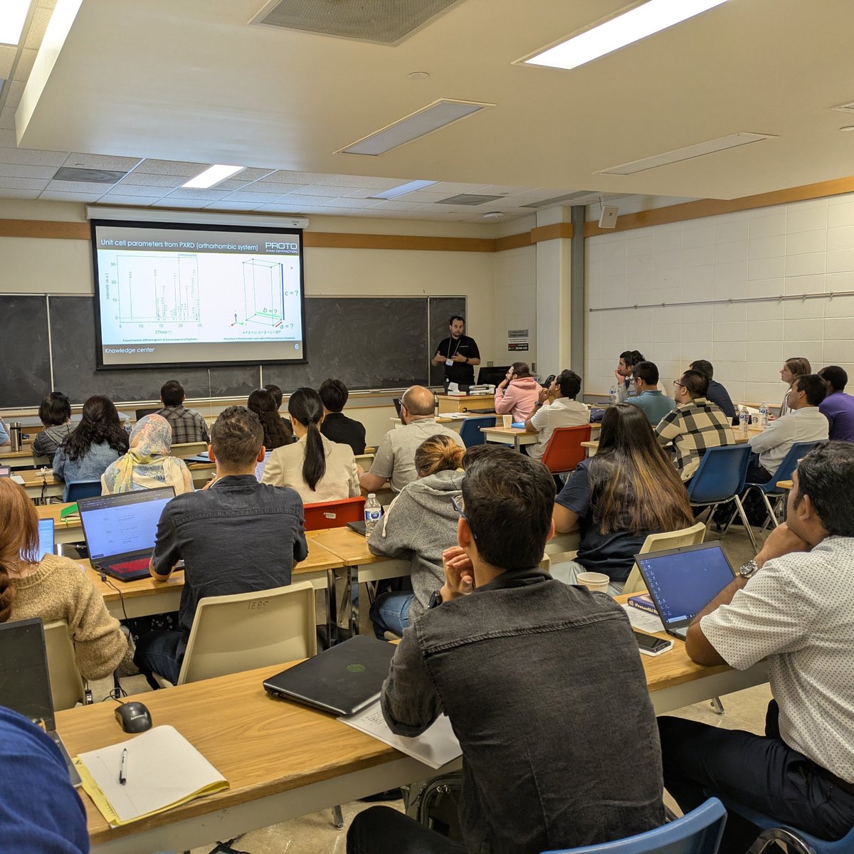 It was a pleasure to sponsor and take part in #CPDW18!

Our chemical crystallographer, Anton Dmitrienko, presented on advanced indexing techniques and structure determination from powder and single-crystal data. The workshop was an excellent platform to learn and network.