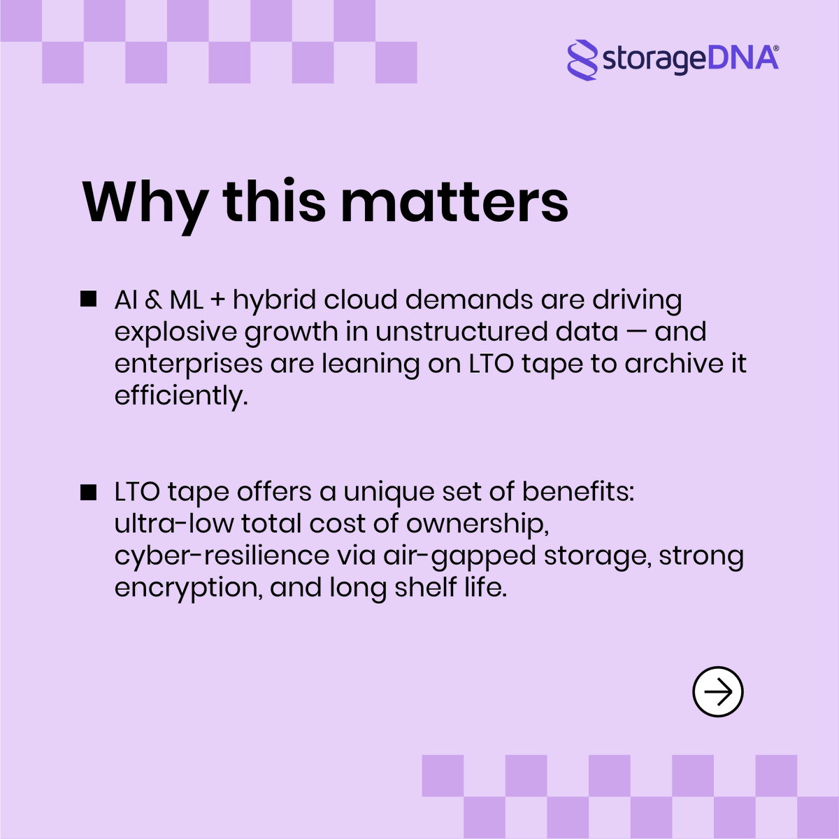 StorageDNA, Inc. tweet media