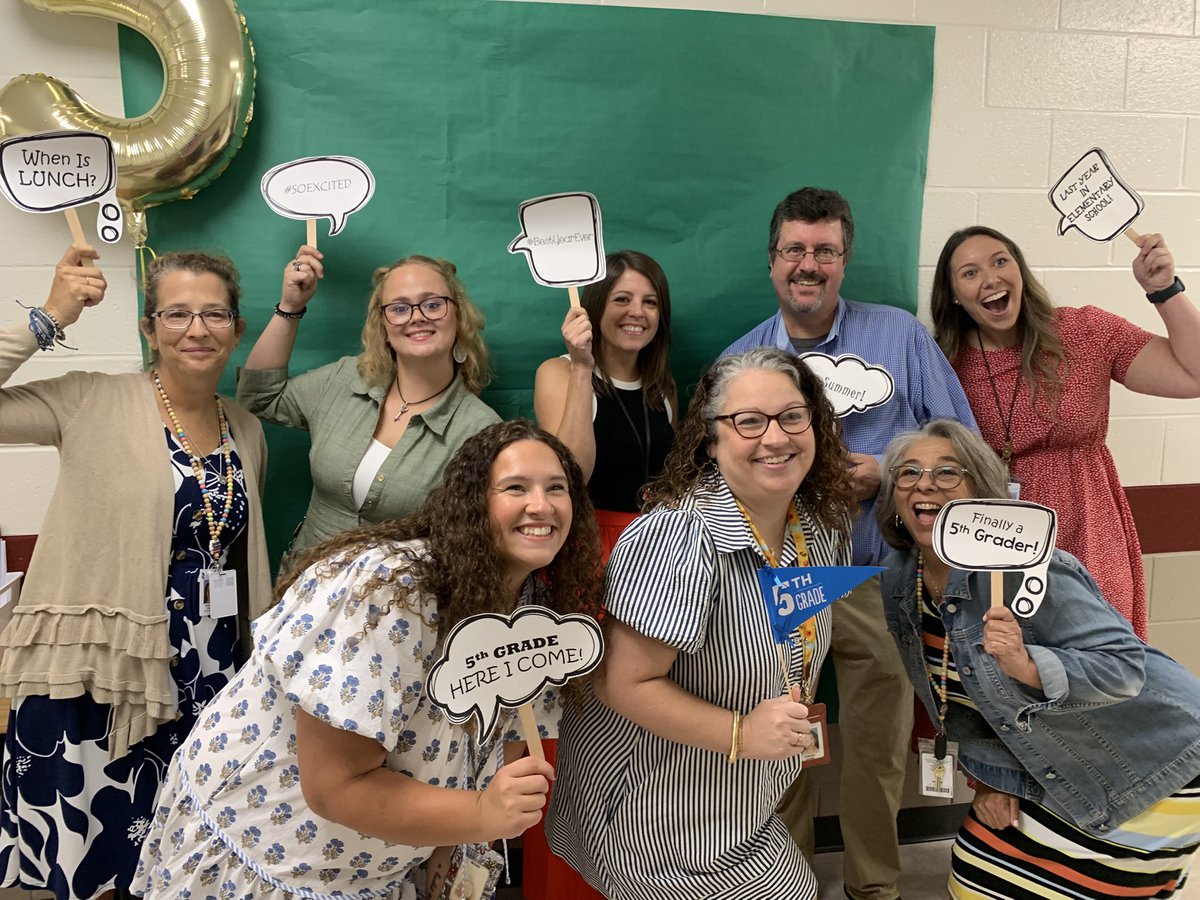 5th grade team is ready!