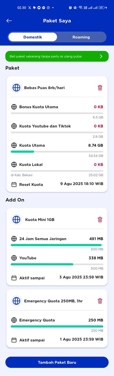 xxdjunjun's tweet photo. @myXL ini gimana sih kok kuotanya belum masuk? xl nih suka gini atau gimana dah beli kuota tapi ga masuk https://t.co/tDORh2WUbq