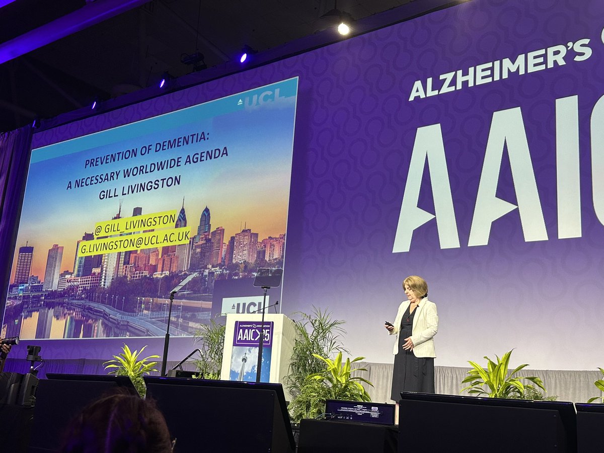 Esther Hui, PhD (@estherkhui) on Twitter photo What an engaging and important plenary session on #dementia #prevention by <a href="/Gill_Livingston/">Gill Livingston</a> to close #AAIC25 <a href="/alzassociation/">Alzheimer's Association</a> 💜 What an engaging and important plenary session on #dementia #prevention by <a href="/Gill_Livingston/">Gill Livingston</a> to close #AAIC25 <a href="/alzassociation/">Alzheimer's Association</a> 💜