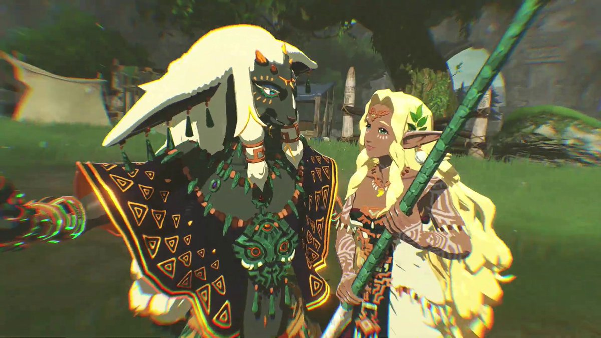 Kafeiry's tweet image. The way Sonia looks at Rauru