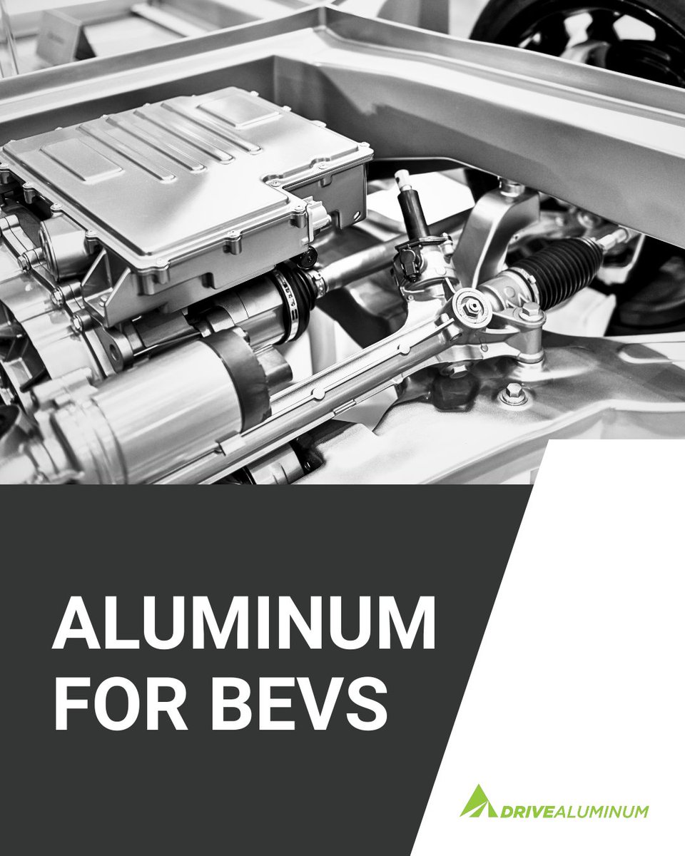 🧐Curious about the environmental impacts of aluminum in battery electric vehicles? Check out our newest LCA to learn about the benefits of aluminum designs for both sedans and SUVs: drivealuminum.org/resources-post…