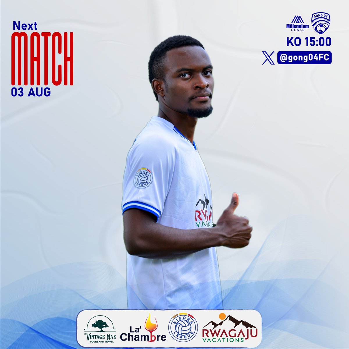 Next Chapter: Millennium FC 

Veterans of the gameseasoned, structured, and midfield warriors. Play like it's still in their teenage years with the confidence of legends. Experience, Arrogance, 

We're not taking old tricks for a new Network
#Otakwataho
#KISOBALeagueSnIV