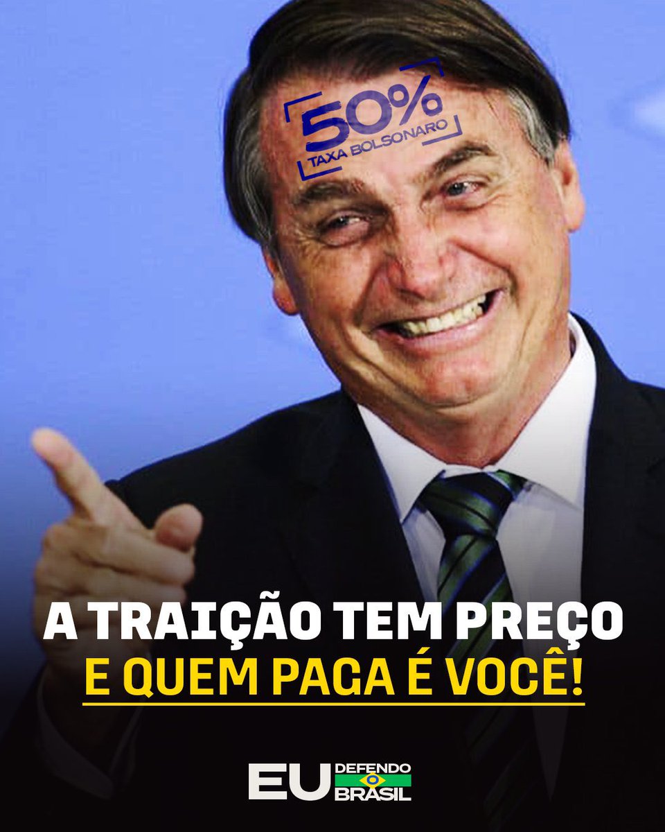Eu defendo o Brasil! 
ELE NÃO!