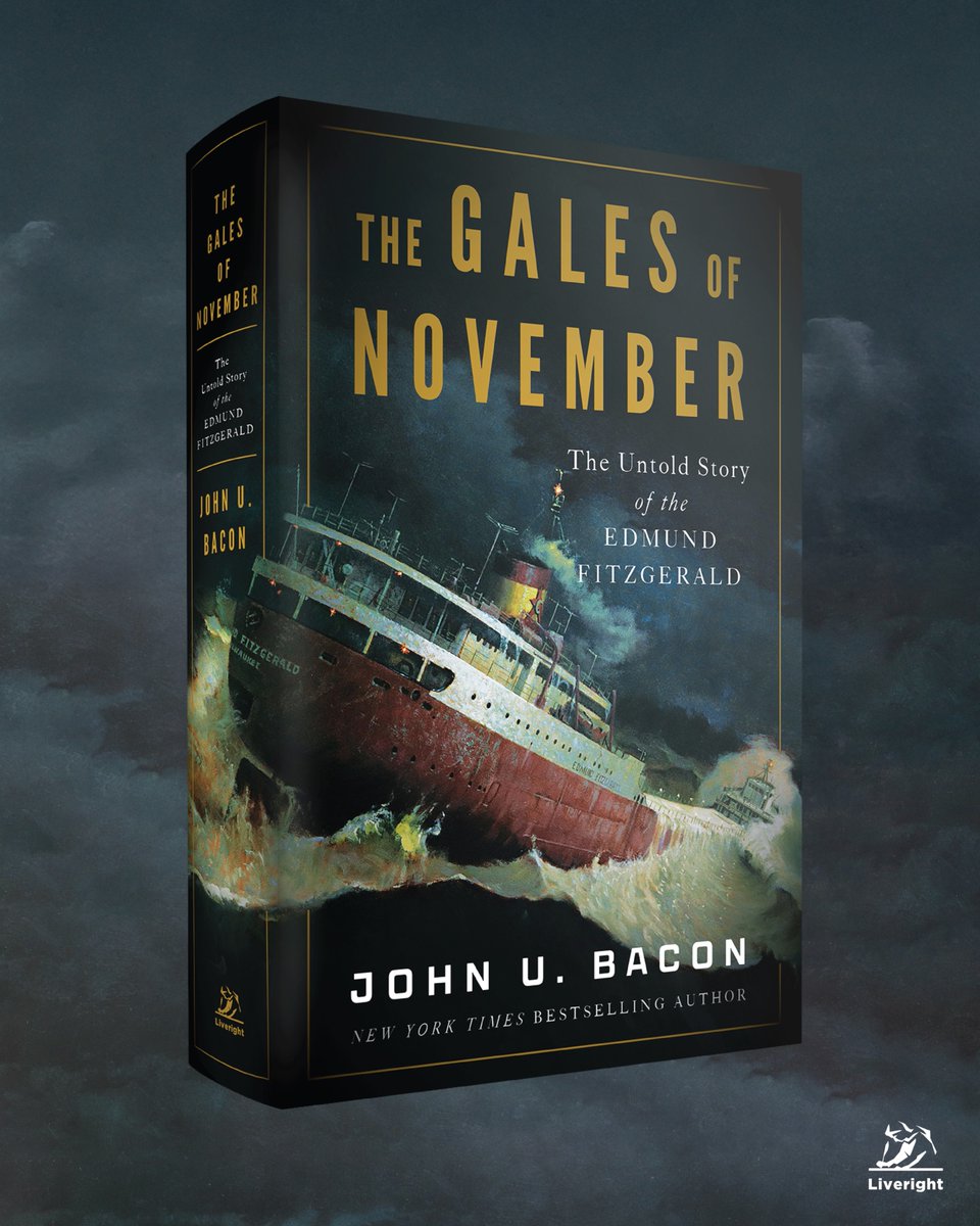 The 50th anniversary of the wreck of the Edmund Fitzgerald is Nov 10th. This book, which Hampton Sides calls "a work of spectral beauty destined to be a classic," tells the tale like never before. Preorder now, and you'll learn the rest of the story before the commemorations.